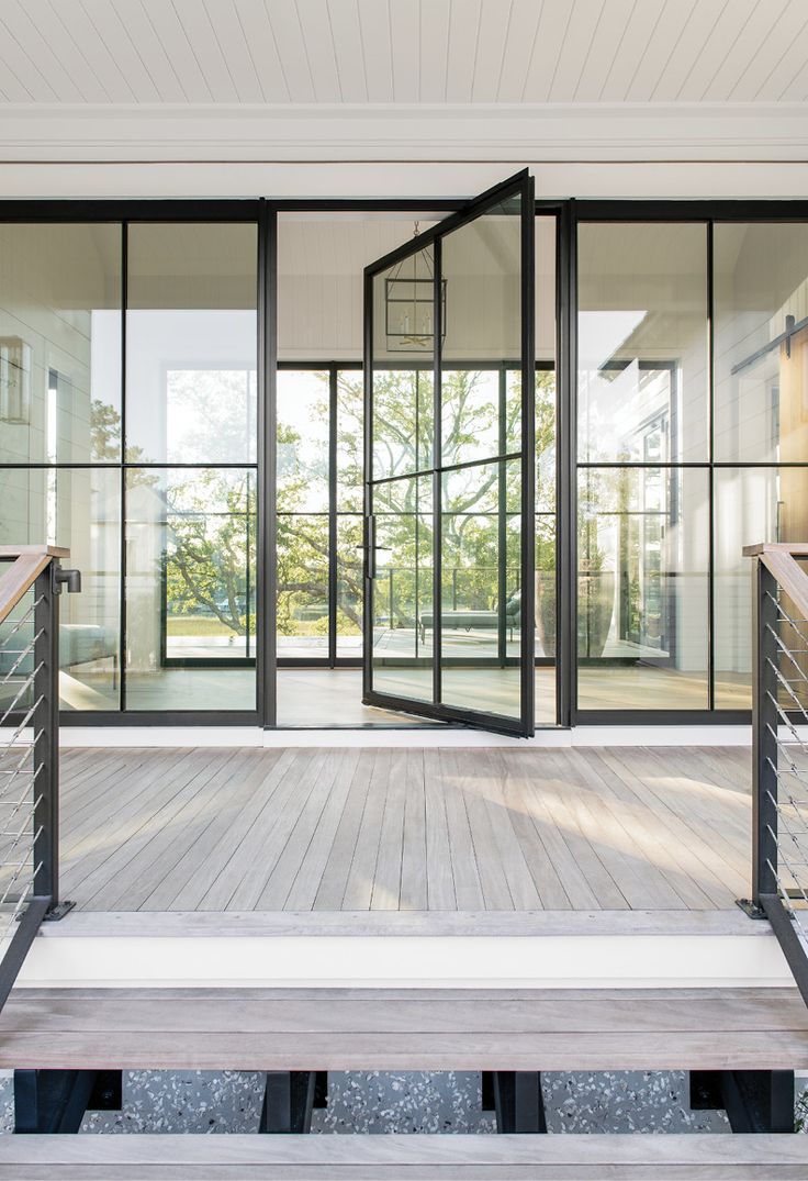 Pivot Glass Door